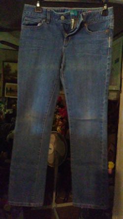 OLD NAVY GIRL'S SKINNY JEANS.