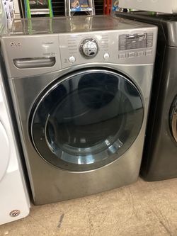 LG 7.3 cu.ft. Front Load Electric Dryer with Steam