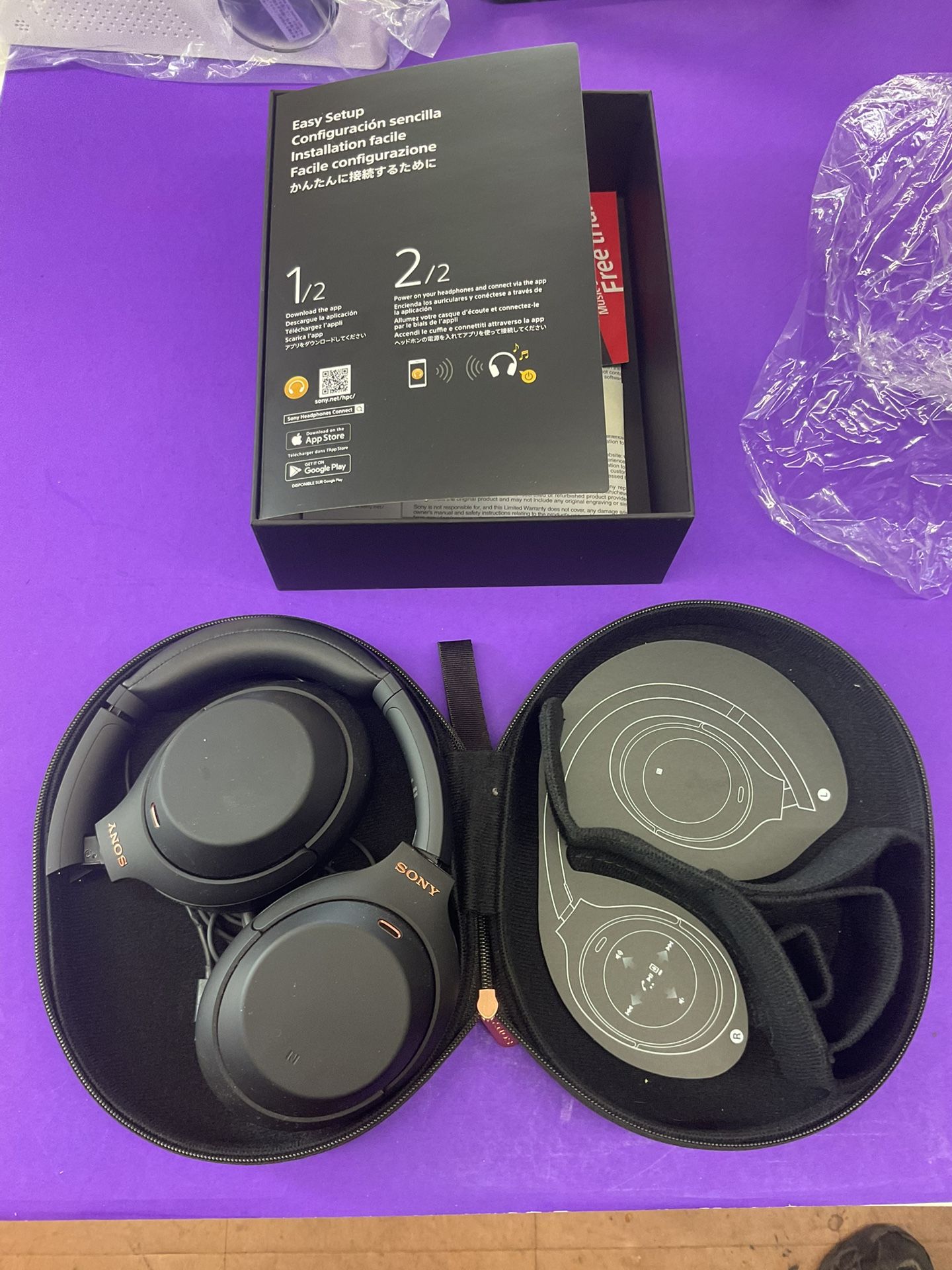 Sony WH-1000XM4 β Wireless Over-Ear Noise-Canceling Bluetooth Headphones