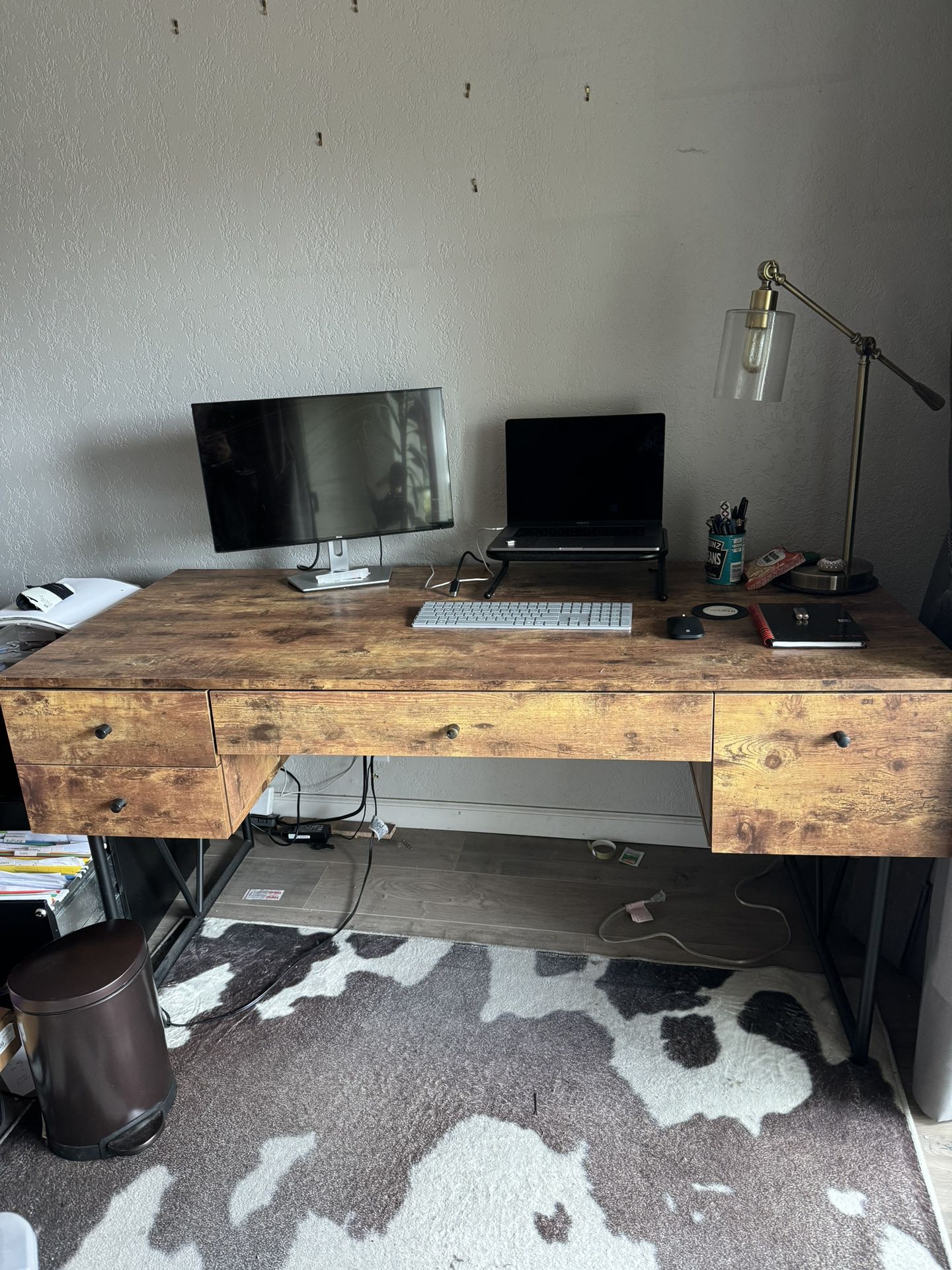 Wayfair Oversized Desk - Love This Thing! 