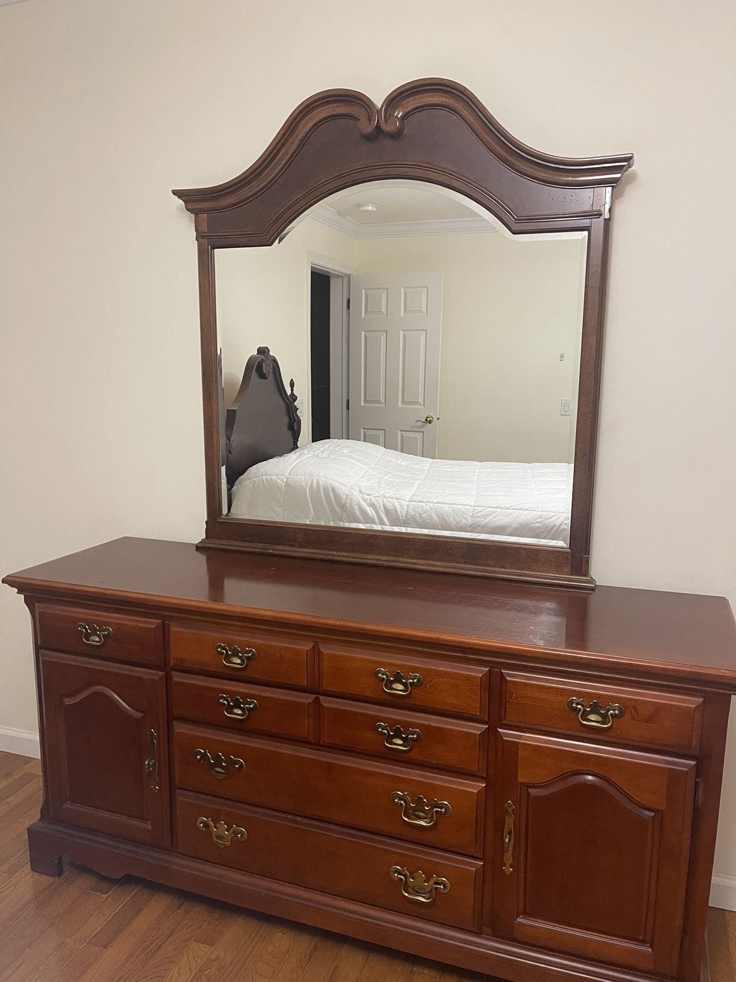 Bed frame, Night stand, and Vanity