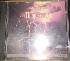 Relax to the Soothing Sounds of Nature Thunderstorm CD