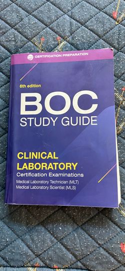 BOC Clinical Laboratory Science Study Guide 6th Edition