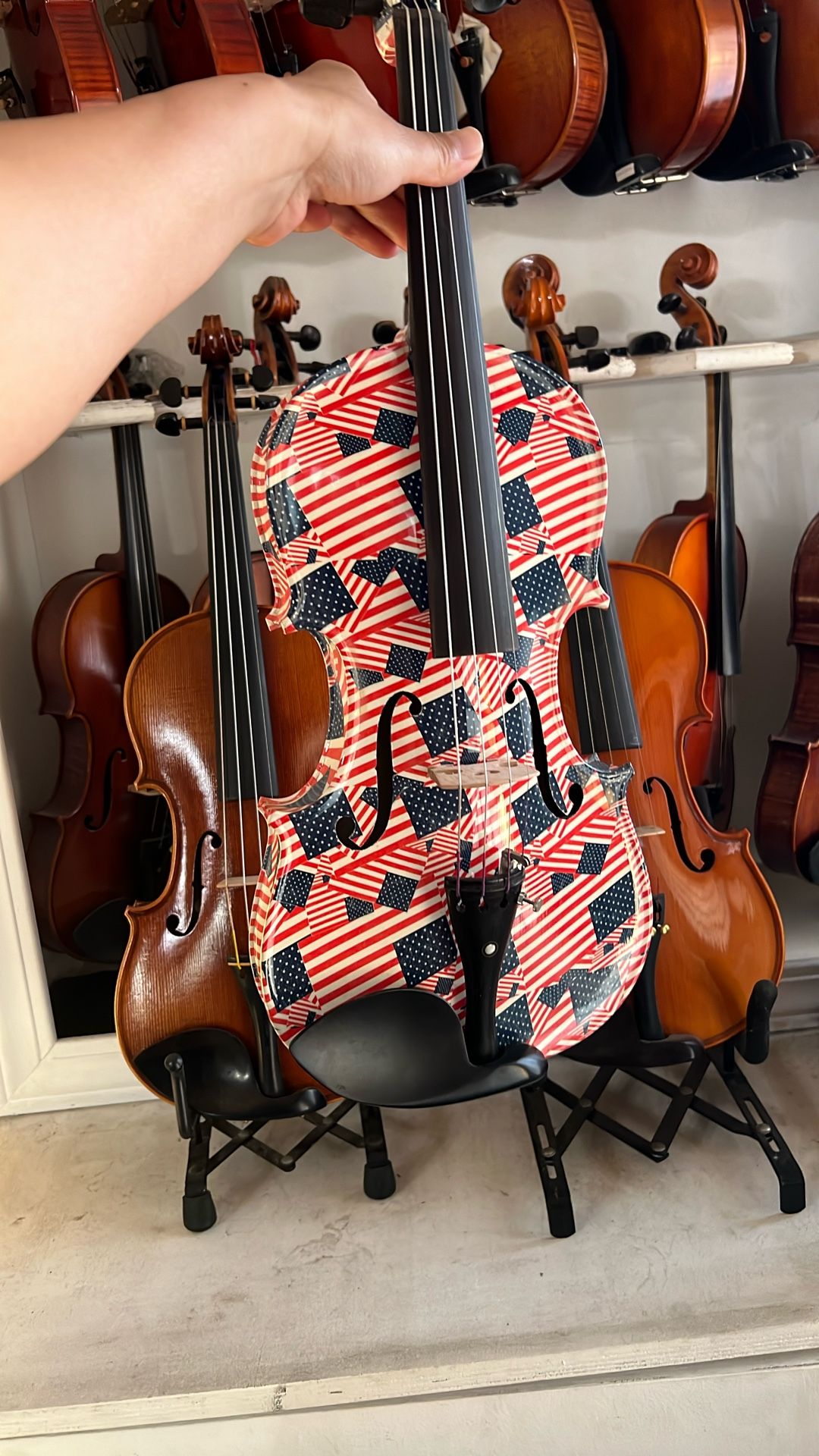 4/4 Handmade solid wood violin
