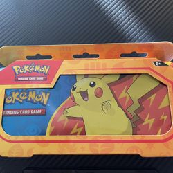 2023 The Pokémon TCG: Back to School Pencil Case includes: