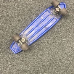 Vintage 1970s California Skateboard Skater Gear Blue