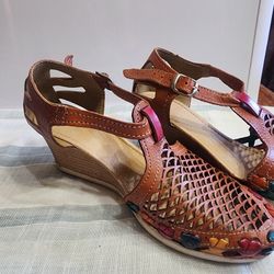Zapatos Mexicanos  Usados  Talla  5 USA 8