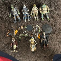 Neca TMNT Monsters Lot Of 7