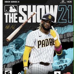 FREE Brand new still sealed Xbox MLB The Show 21 for Xbox series X 