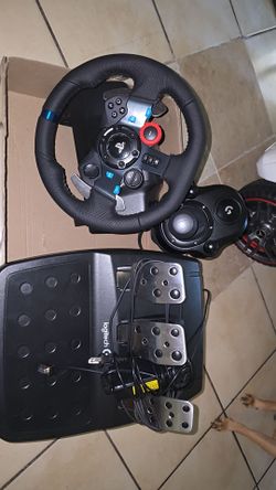 Logitech G29 Racing Wheel + Pedals + 6-Speed Shifter Bundle (PS5 / PS4 / PC) - Like New
