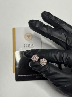 Cluster VVS Earrings