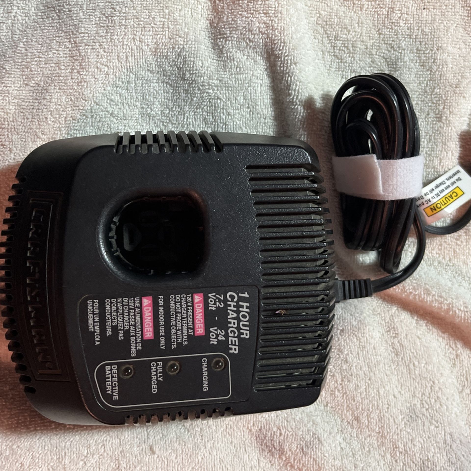 Craftsman one hour charger