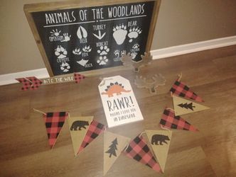 Baby Woodland Room Decorations 
