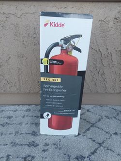 Rechargeable Extinguisheer, Large, 10 LBS, Brand New, Unopened Box 