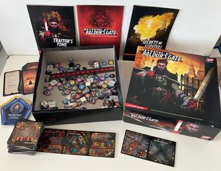 Betrayal At Baldur's Gate Dungeons &amp; Dragons Playing Game W/Original Box