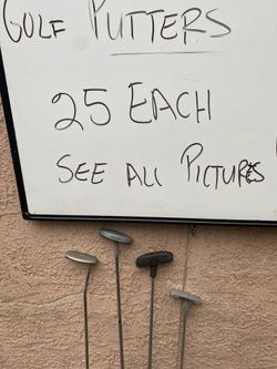 Golf putters $25 each
