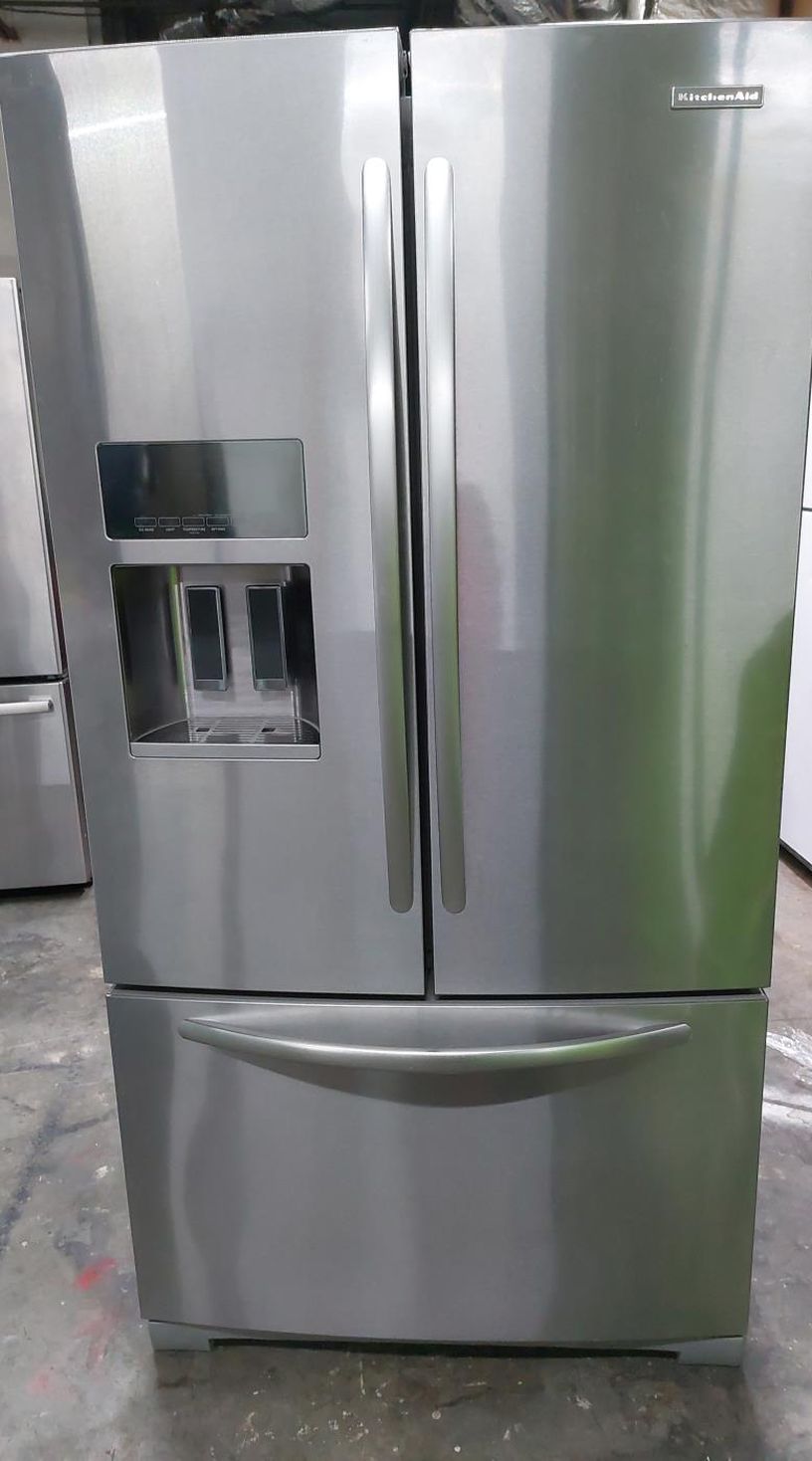 KitchenAid 3-Door French Door Fridge Stainless Steel