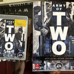Ps3 Army Of Two Game +  Strategy Guide