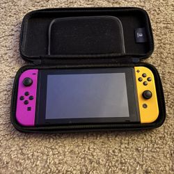 Nintendo Switch w/ Case And Awesome Stickers!