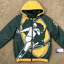Green Bay Packers NFL Men’s Vintage Logo Starter Jacket! Very RARE! Size 2XL XXL! NWT!