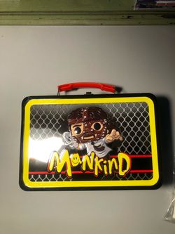 WWE Mankind Funko Pop Metal Lunch Box