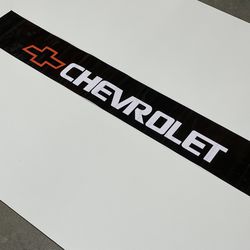CHEVROLET Vinyl Car Windshield Decal Banner Automotive Wrap 