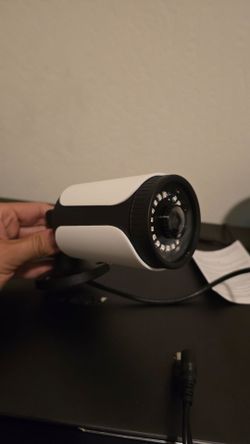1080p 180° Wide Angle Outdoor Security Camera - Wired CCTV