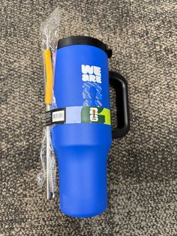 FIFA World Cup Tumbler with Handle and Straw