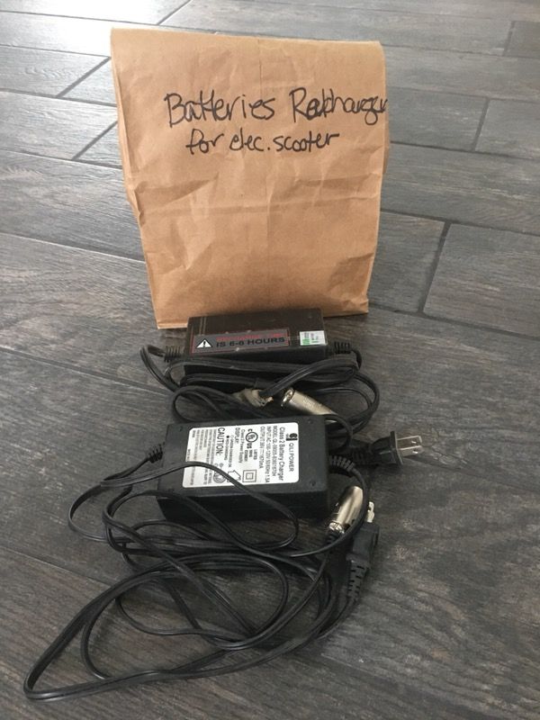 Free Battery Rechargers for Electric Scooter