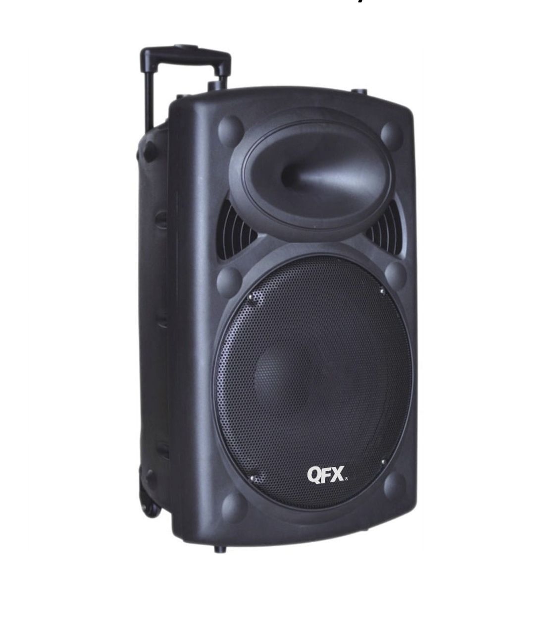 QFX PBX-61150BTL Bluetooth Speaker System, Black