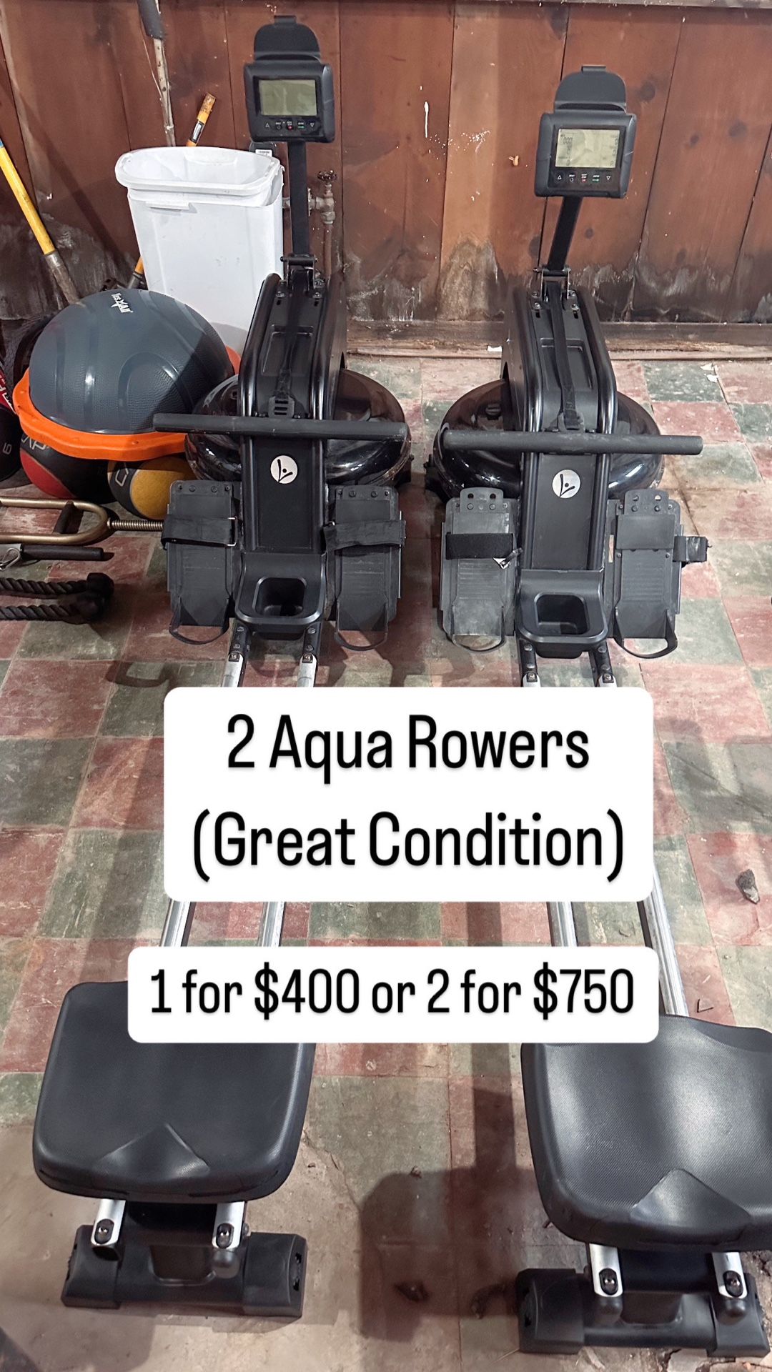 Aqua Rowers.