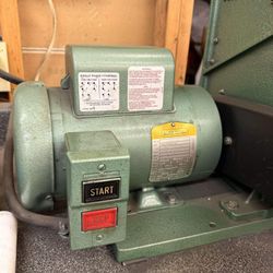 Burr King Model 760 Belt Grinder - 1.5HP Industrial Sander