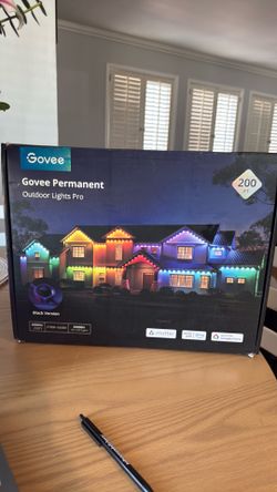 Govee permanent outdoor lights pro 200ft NEW