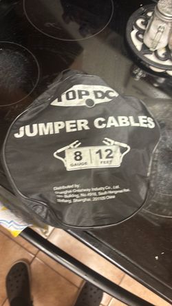Top Dog Jumper Cables 8 Gauge 12 Feet
