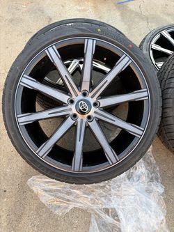 20” new wheels and new tires for toyota Camry
