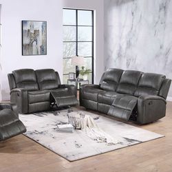 CLEARANCE!! Reclining Sofa + Love Seat