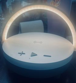 NiZONi Led Dome Lamp w/ Bluetooth/wireless charging