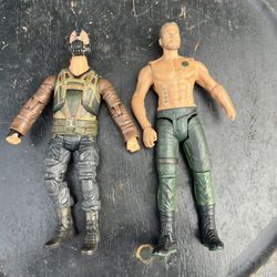 DC Action Figures Lot – Bane (Dark Knight Rises) & Green Arrow (CW TV Series)  ⸻  DESCRIPTION  Lot of two DC action figures sold together.  Includes B