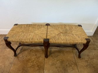Woven Bench USED