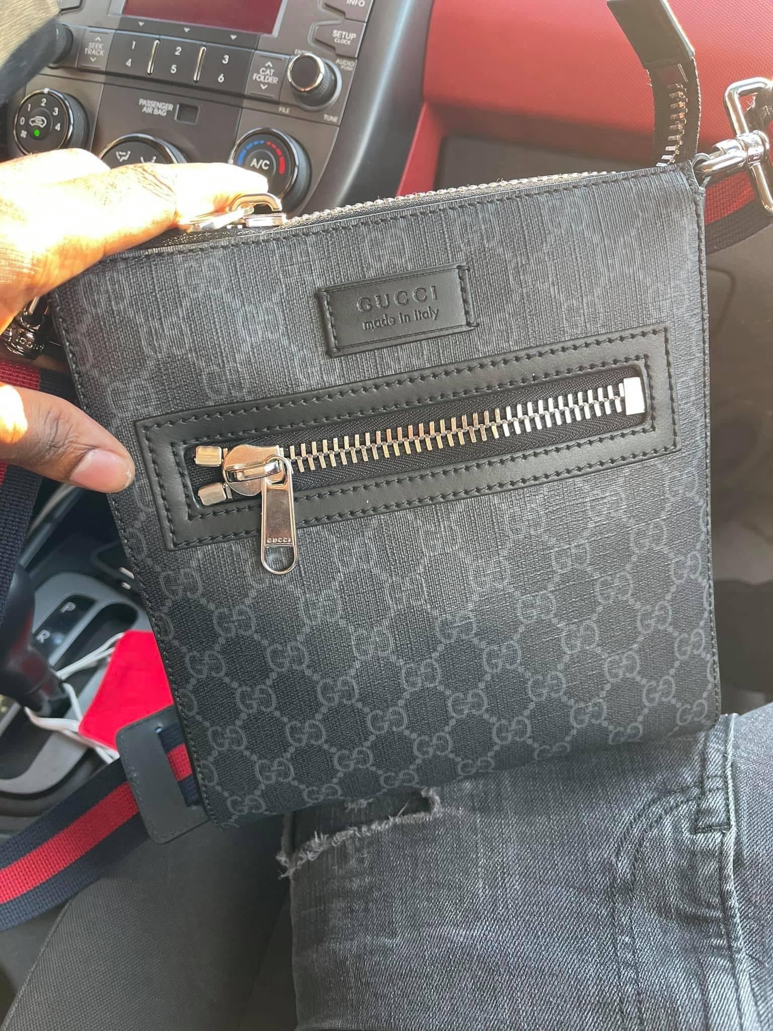 Gucci Black small messenger bag