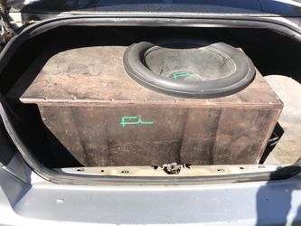 Fi Car Audio Sub , Custom Box & Amp