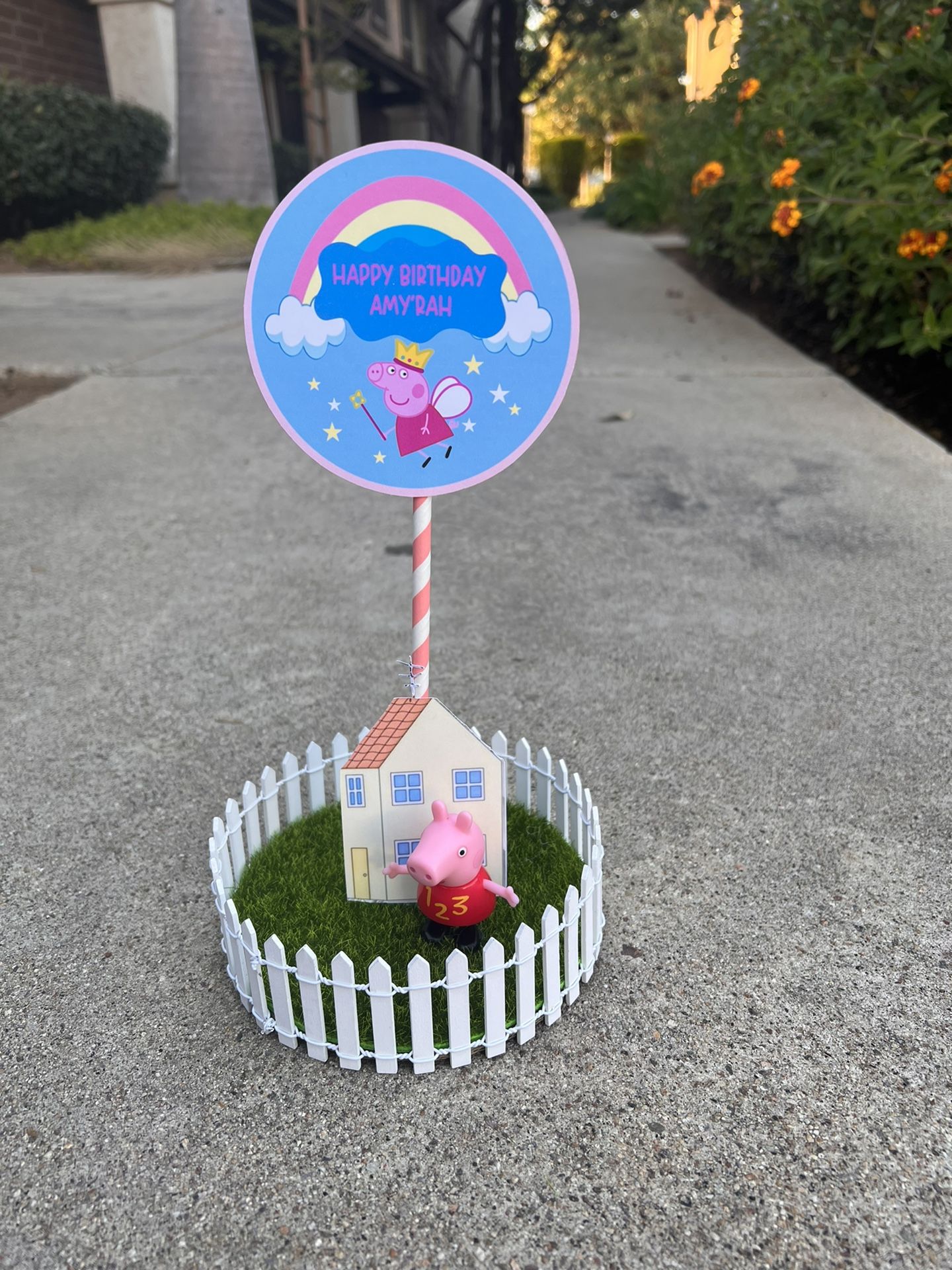 Peppa pig Birthday Party Decor