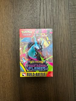 Pokemon TCG Phantasmal Flames Build and Battle Box New Sealed