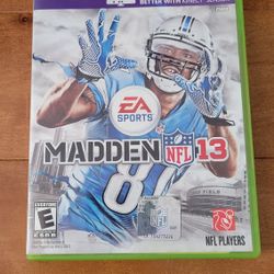 Xbox 360 Madden NFL 13