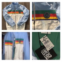 Universal Studios BATTLESTAR GALACTICA Track Jacket (NWT) SIZE S & M