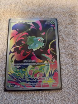 Bulbasaur Illustration rare