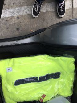 Supreme yellow hoodie