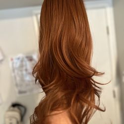 Beautiful Light Copper Wig 
