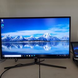 32 Inche 4K UHD Monitor,  Viewsonic VX3211-4K-MHD,  EXCELLENT CONDITION. 