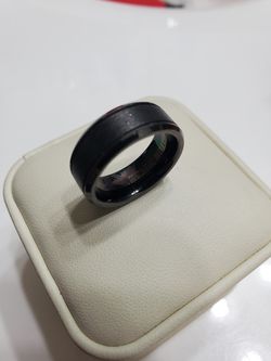 Tungsten Mens Wedding Ring  Thumbnail
